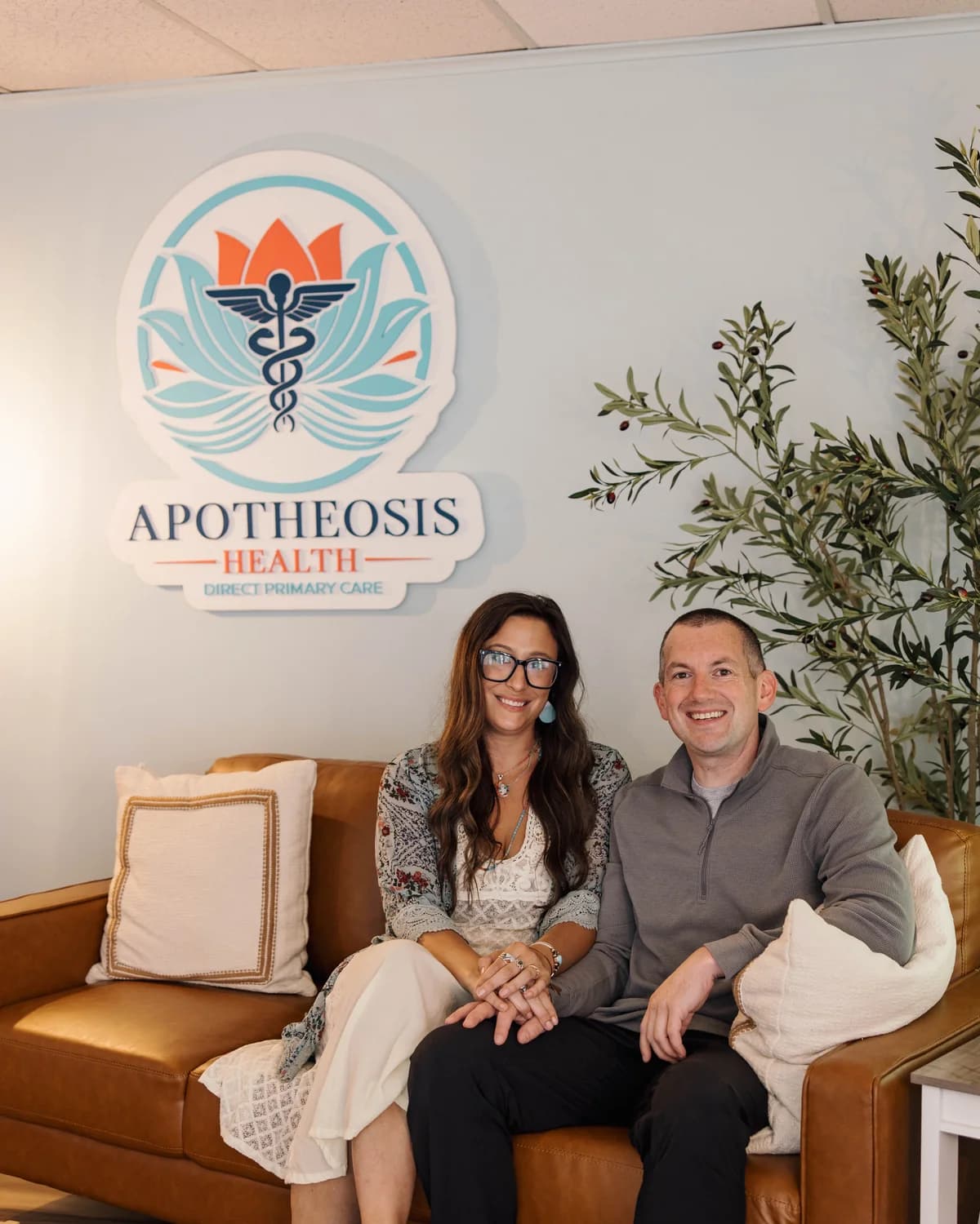 Alley and Brad Tuttle, co-founders of Apotheosis Health