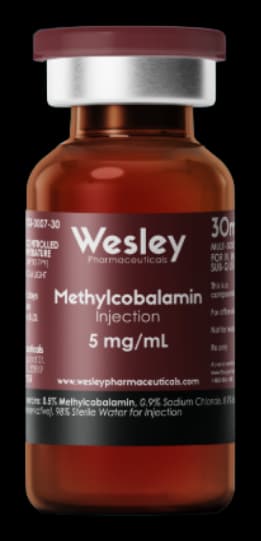 Wesley methylcobalamin vitamin B12 vial