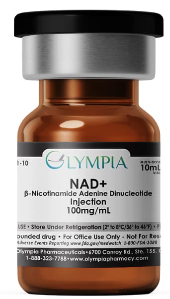 NAD+ product vial